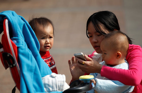 The two-child policy was put into practice in early 2014 and did not lead to the baby boom in many provinces in China. [Photo by Zou Zhongpin/for China Daily]