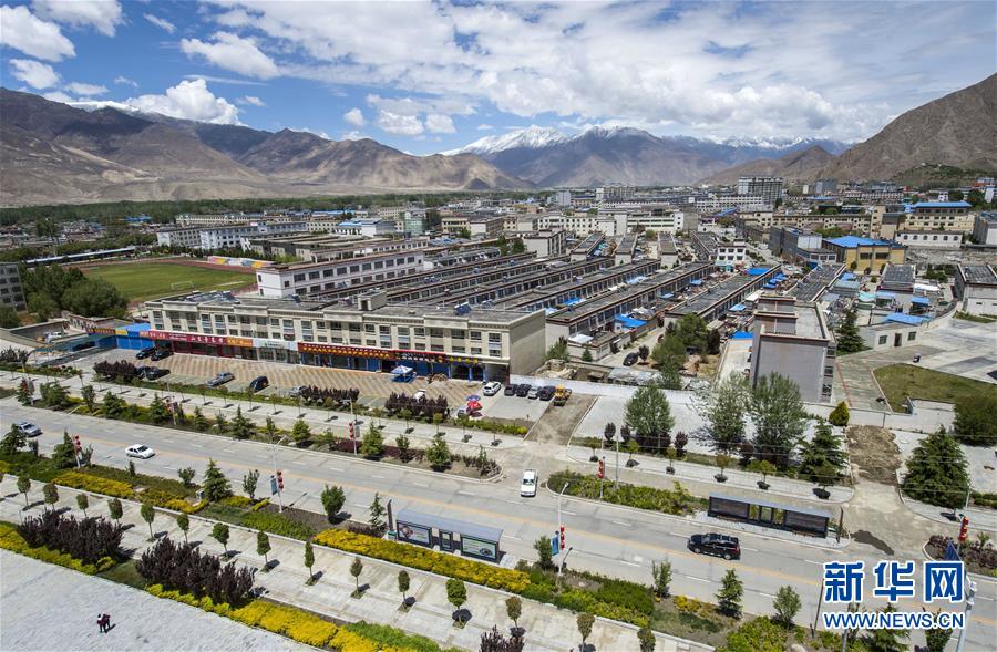  Photo taken on May 21 shows Shannan City in southwest China's Tibet Autonomous Region. [Photo: Xinhua]