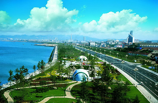 Weihai, Shandong Province, one of the 'top 10 livable Chinese cities' by China.org.cn.