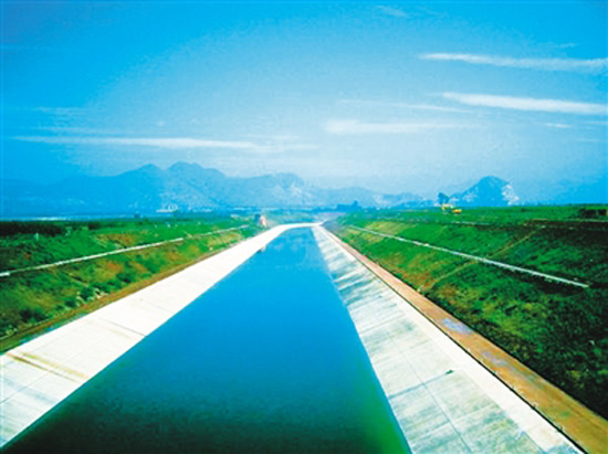 The South-to-North Water Transfer Project. [File photo] 