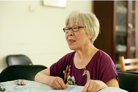 Ye Xinzhu, an 81-year-old member of the Communist Party of China. 