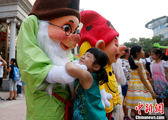 The China Children's Theatre festival opened in Beijing on Saturday. [Photo/Chinanews.com]
