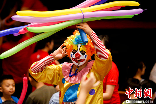 The China Children's Theatre festival opened in Beijing on Saturday. [Photo/Chinanews.com]