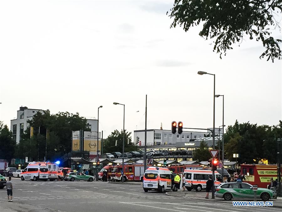 At Least Nine Dead In Munich Shooting China cn