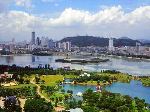 Xiamen, a coastal city in southeast China's Fujian Province 