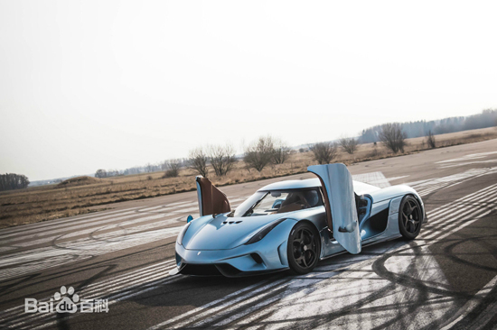 Regera, one of the 'top 10 fastest cars in the world' by China.org.cn.