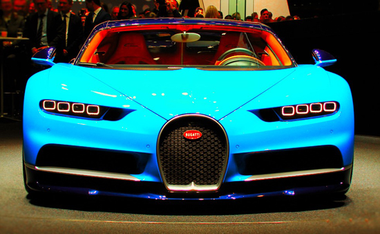 Chiron, one of the 'top 10 fastest cars in the world' by China.org.cn.