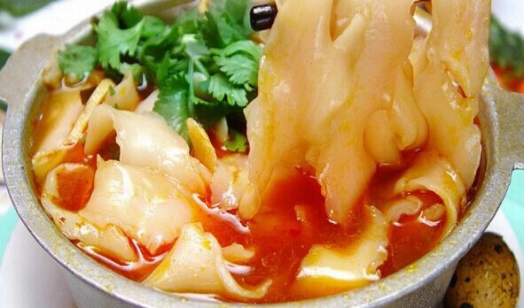 Knife-cut Noodles, one of the 'Top 10 renowned Chinese noodles' by China.org.cn. 