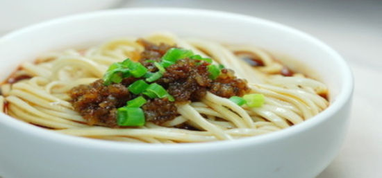 Dandan Noodles, one of the 'Top 10 renowned Chinese noodles' by China.org.cn. 