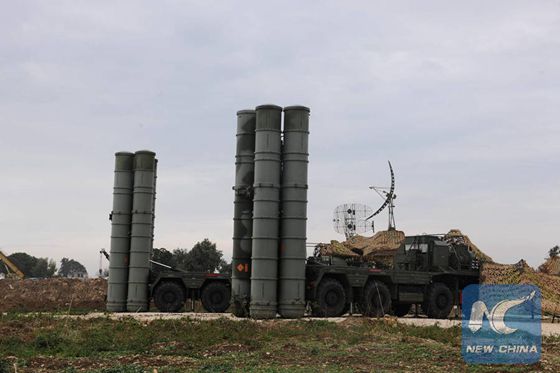 The S-400 surface-to-air missile defense system. [File photo/Xinhua]