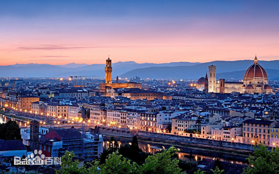 Florence, Italy, one of the 'top 10 cities for Chinese long distance foreign travel' by China.org.cn.
