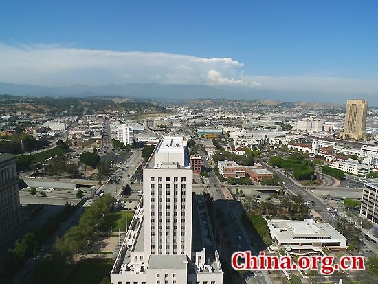 Los Angeles, United States, one of the 'top 10 cities for Chinese long distance foreign travel' by China.org.cn.