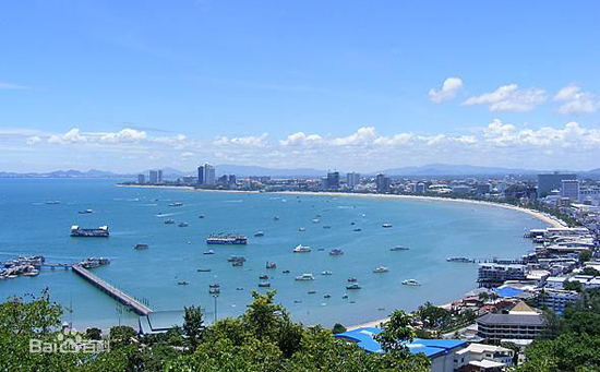 Pattaya, Thailand, one of the 'top 10 cities for Chinese short distance foreign travel' by China.org.cn.