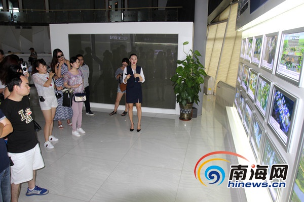 全国融媒体海南行采访团走进琼海博鳌乐城国际医疗旅游先行区。 [南海网 陈望 摄]