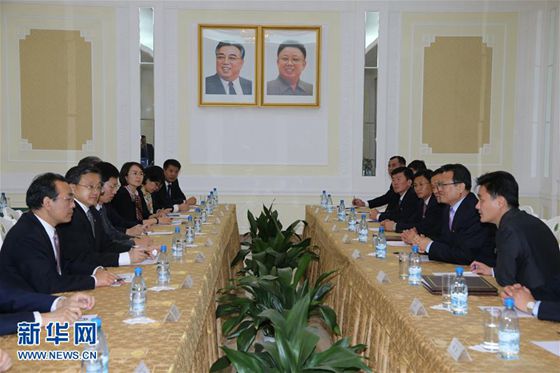 China and the Democratic People's Republic of Korea (DPRK) on Wednesday wraps up the third meeting of a joint border commission in Pyongyang. [Photo/Xinhua]