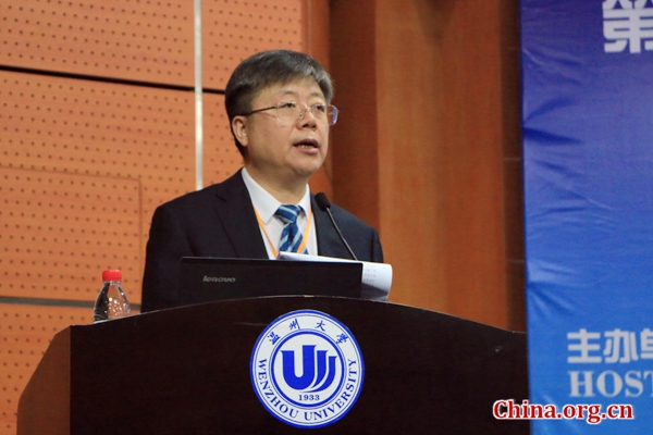 Li Xiaokun, president of Wenzhou University [Photo provided to China.org.cn]
