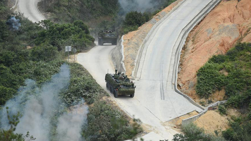 HK Garrison Of PLA Holds Military Drill- China.org.cn