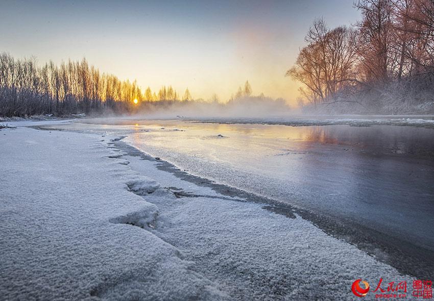 Winter Scenery Of Duobukur River In Heilongjiang - China.org.cn