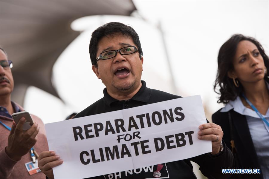 Demonstration for immediate action to climate crisis- China.org.cn