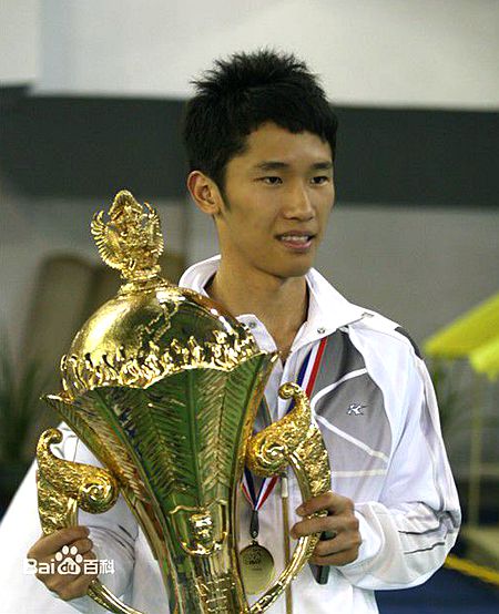Tian Houwei, one of the 'top 10 men's singles badminton players' by China.org.cn.
