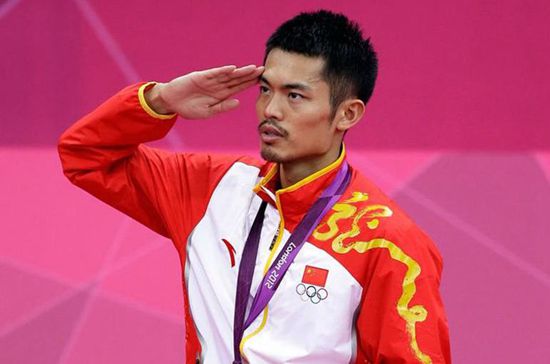 Lin Dan, one of the 'top 10 men's singles badminton players' by China.org.cn.