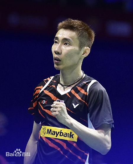 Lee Chong Wei, one of the 'top 10 men's singles badminton players' by China.org.cn.