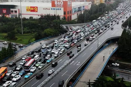 Qingdao, Shandong Province, one of the &apos;top 10 Chinese cities with the worst jam&apos; by China.org.cn.