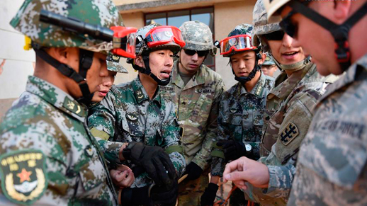 China, US Hold Joint Humanitarian Aid, Disaster Relief Drill- China.org.cn