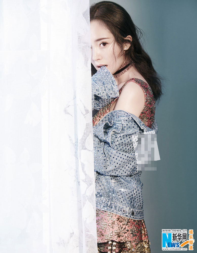 Actress Yang Mi releases fashion shots