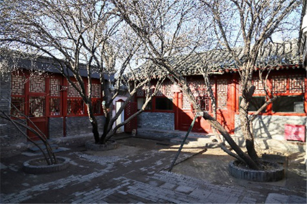 Beijing's siheyuan courtyard houses. [Photo provided to China Daily]