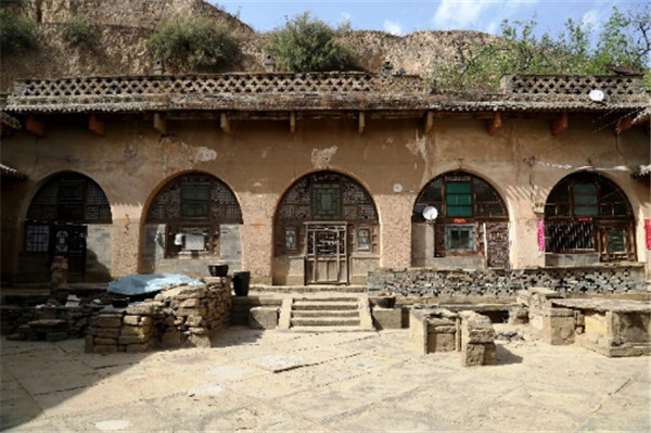 Yaodong cave houses in Shaanxi Province. [Photo provided to China Daily]