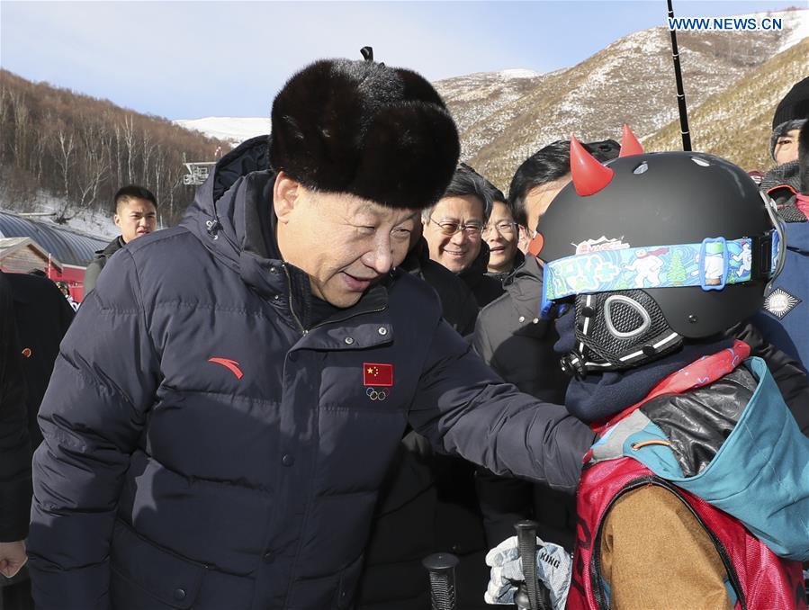 CHINA-XI JINPING-2022 WINTER OLYMPICS-INSPECTION (CN)