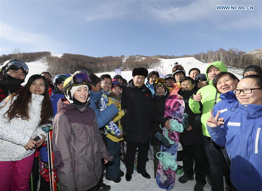 CHINA-XI JINPING-2022 WINTER OLYMPICS-INSPECTION (CN)