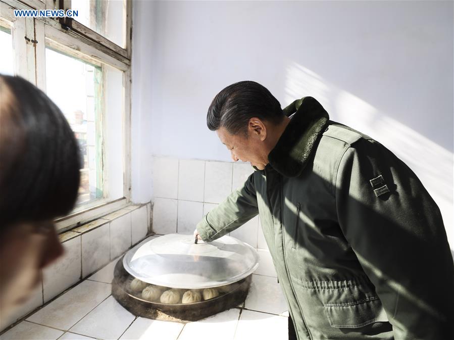 CHINA-HEBEI-XI JINPING-INSPECTION-POVERTY ALLEVIATION (CN)