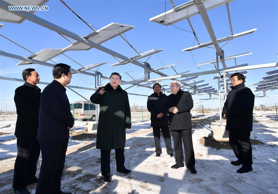 CHINA-HEBEI-XI JINPING-INSPECTION-POVERTY ALLEVIATION (CN)