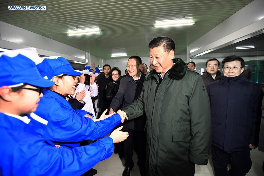 CHINA-HEBEI-XI JINPING-INSPECTION-POVERTY ALLEVIATION (CN)