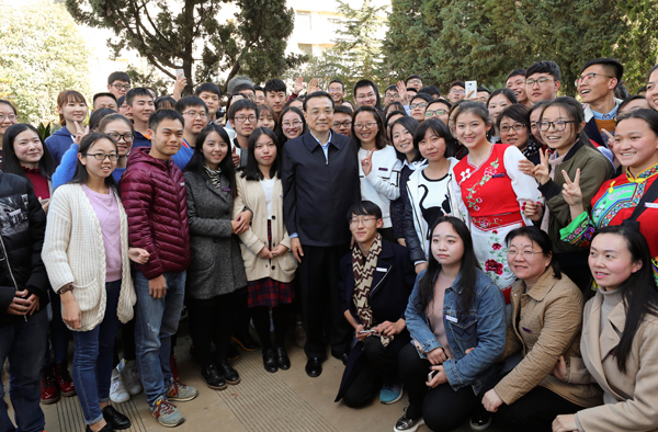 Premier Li visits Yunnan province