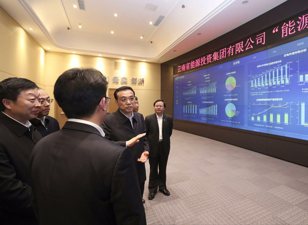 Premier Li visits Yunnan province