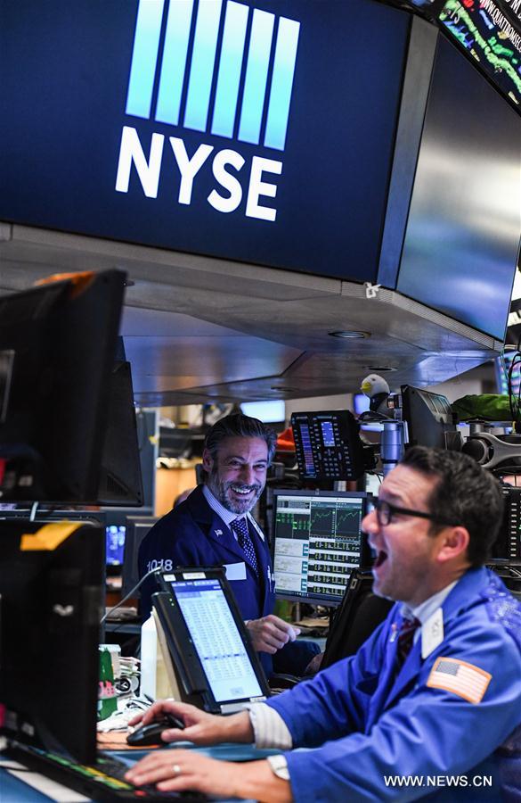 U.S.-NEW YORK-STOCKS-THE DOW JONES INDUSTRIAL AVERAGE-ABOVE 20,000