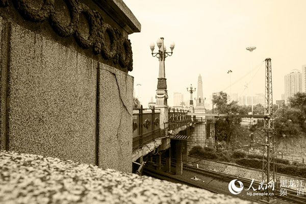 File photo of the Jihong Bridge. [Photo/hlj.people.com.cn] 