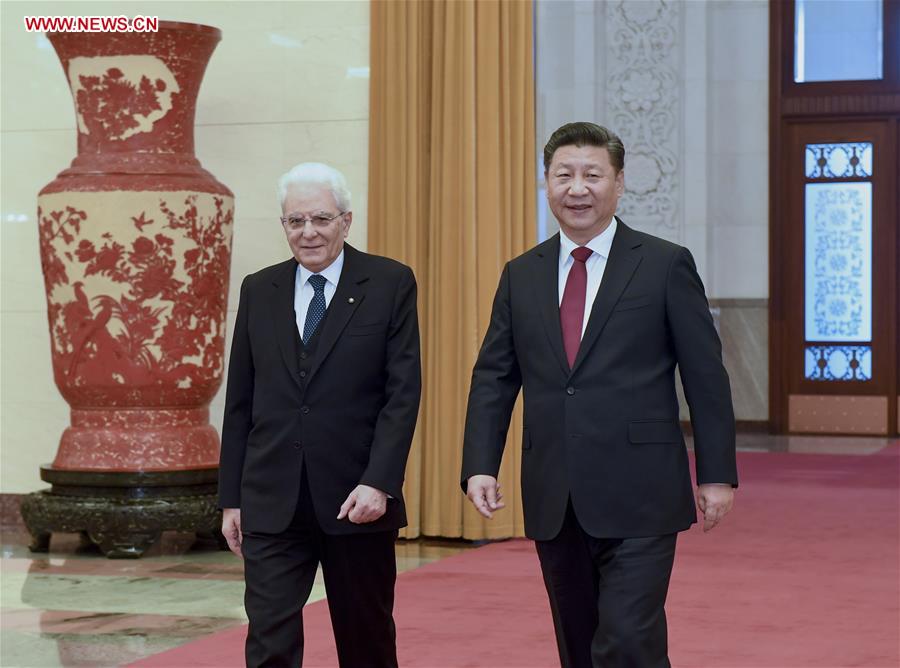 China, Italy pledge stronger ties