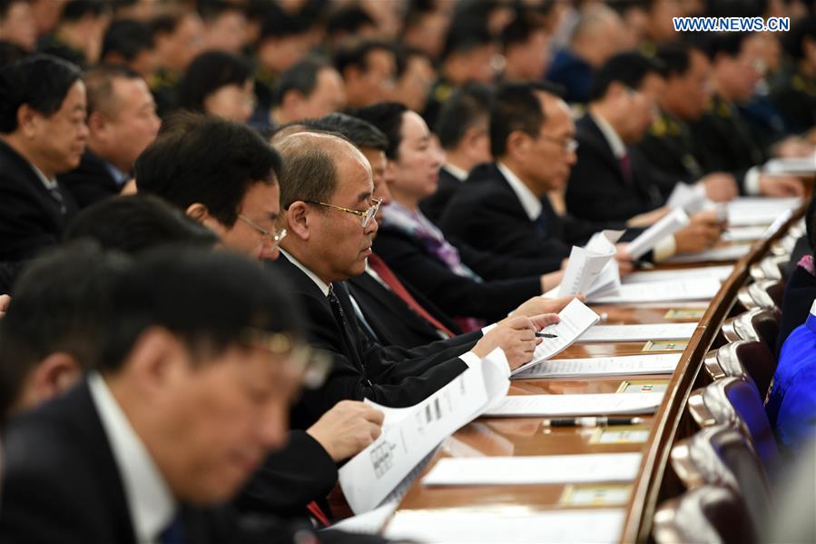 (TWO SESSIONS)CHINA-BEIJING-NPC-THIRD PLENARY MEETING (CN)