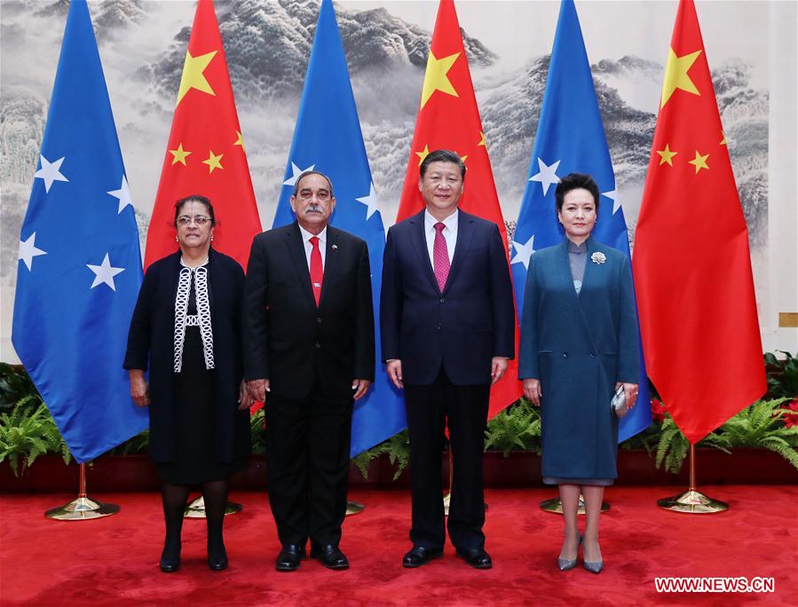 China, Micronesia to cooperate on Belt and Road