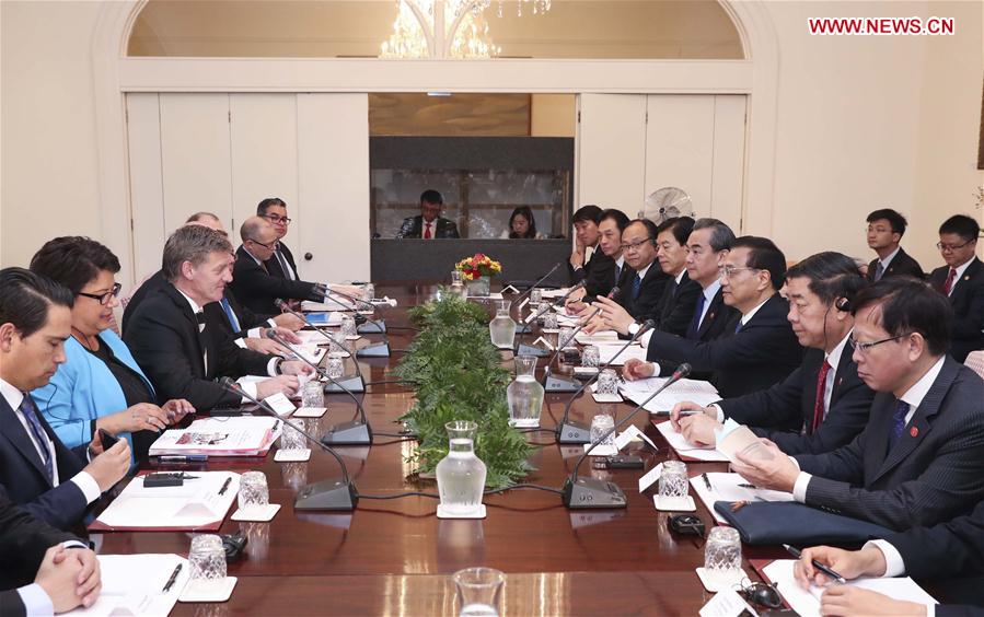 China, New Zealand eye closer trade ties, economic globalization