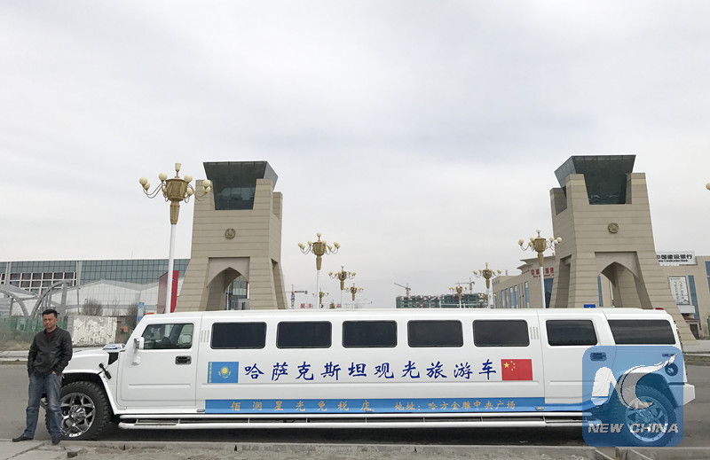 China-Kazakhstan border trade drives Hummer driver&apos;s dream for fortune