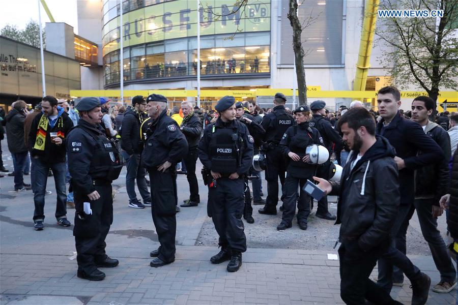 GERMANY-DORTMUND-SOCCER TEAM-BUS-EXPLOSION