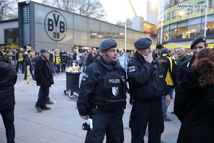 GERMANY-DORTMUND-SOCCER TEAM-BUS-EXPLOSION