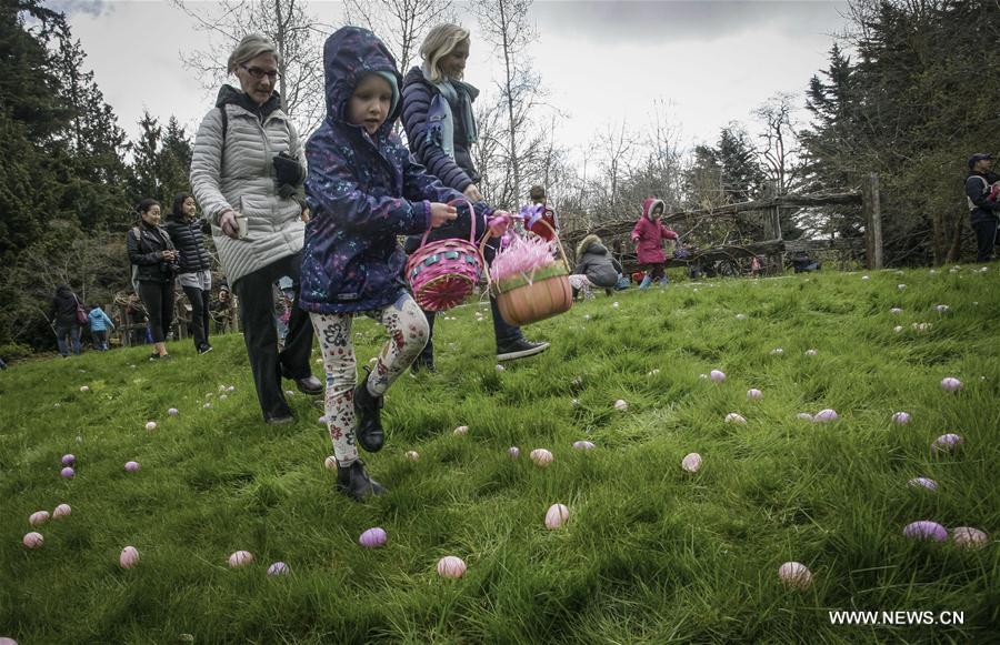 CANADA-VANCOUVER-EASTER-EGG HUNT