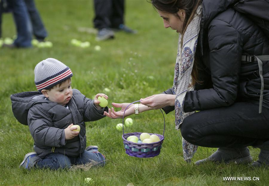 CANADA-VANCOUVER-EASTER-EGG HUNT