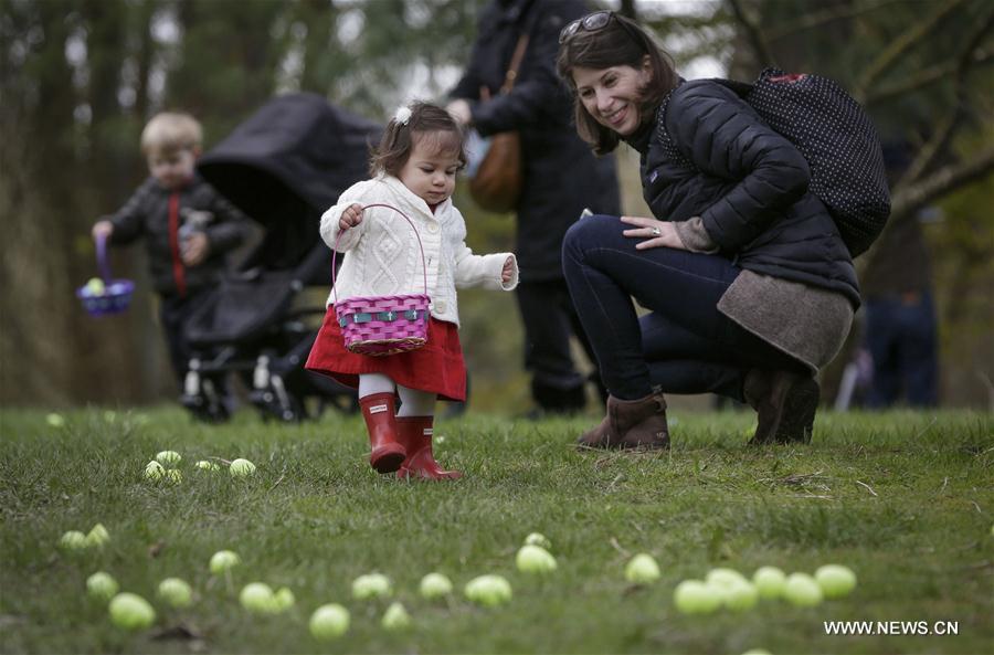 CANADA-VANCOUVER-EASTER-EGG HUNT